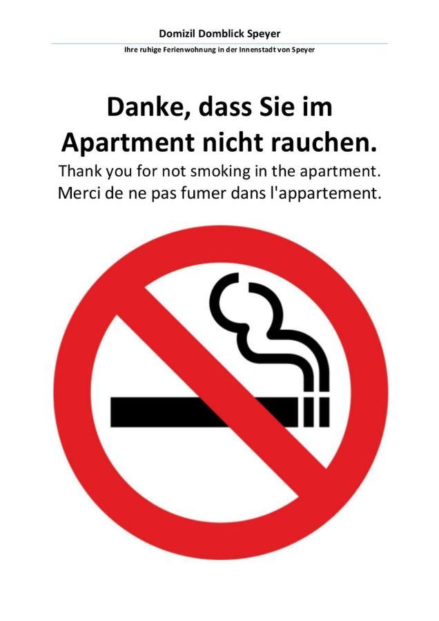 Domizil Domblick Speyer City, Garage, 50m2 Esterno foto